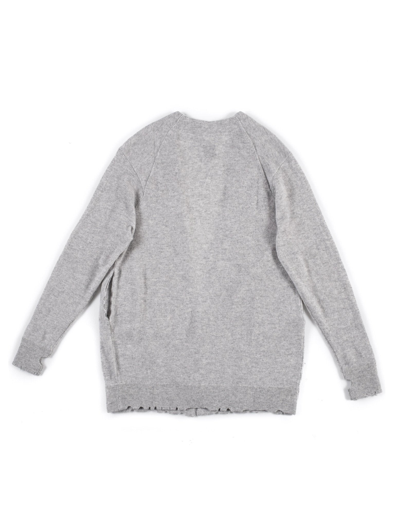Serge Cashmere Cardigan (Ice)