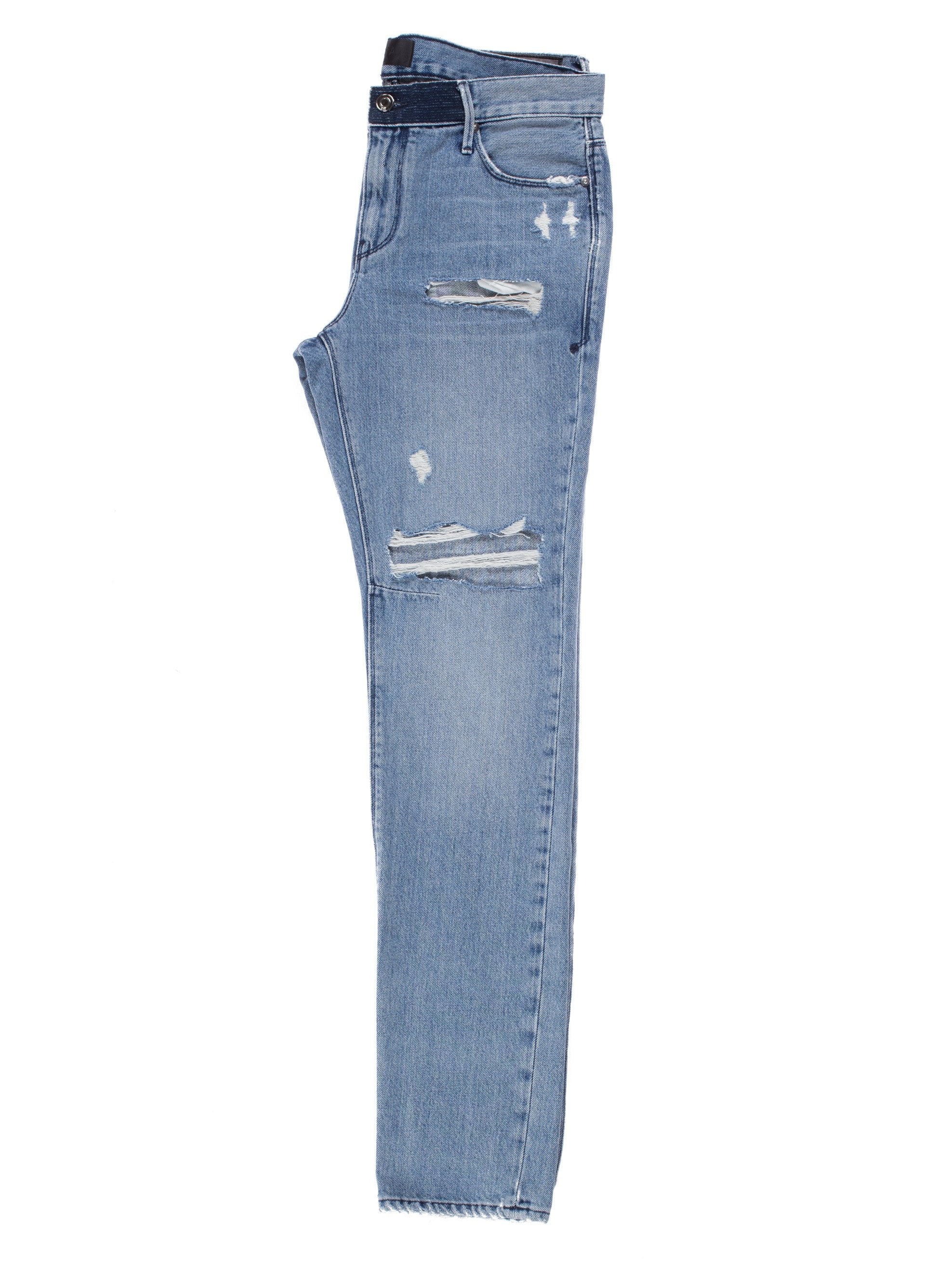 1 (90s Light Blue Destroyed)