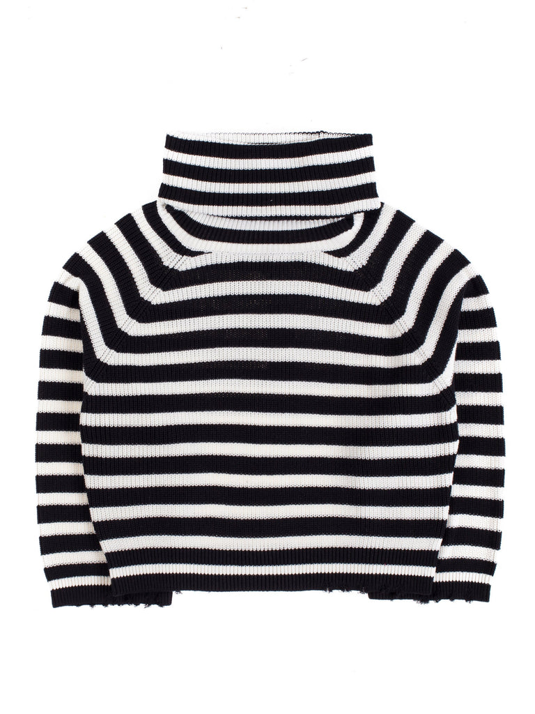 ALEXISTURTLENECK(BLACK/WHITE)