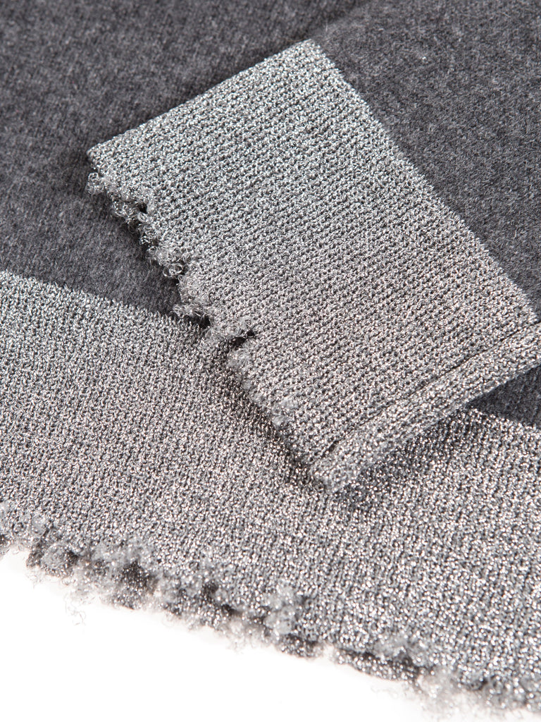 CHARLOTTECREWNECKSWEATER(GREYSILVER)