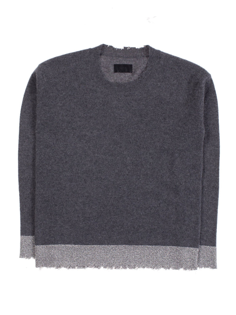 CHARLOTTECREWNECKSWEATER(GREYSILVER)