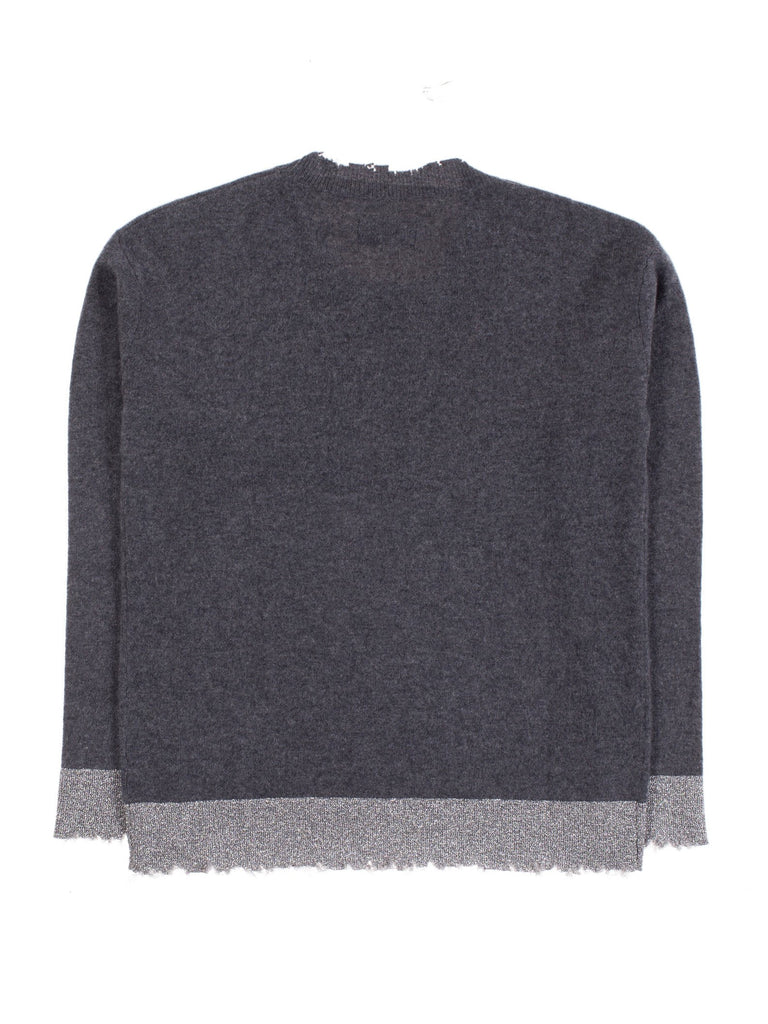 CHARLOTTECREWNECKSWEATER(GREYSILVER)