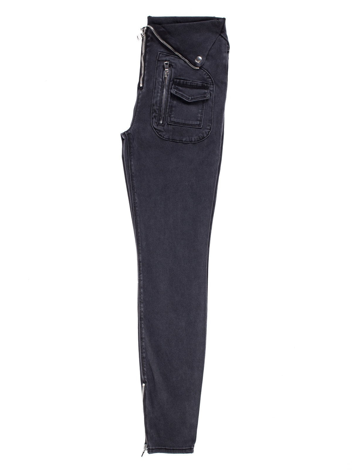 Diavolina Biker Pant (Washed Grey)