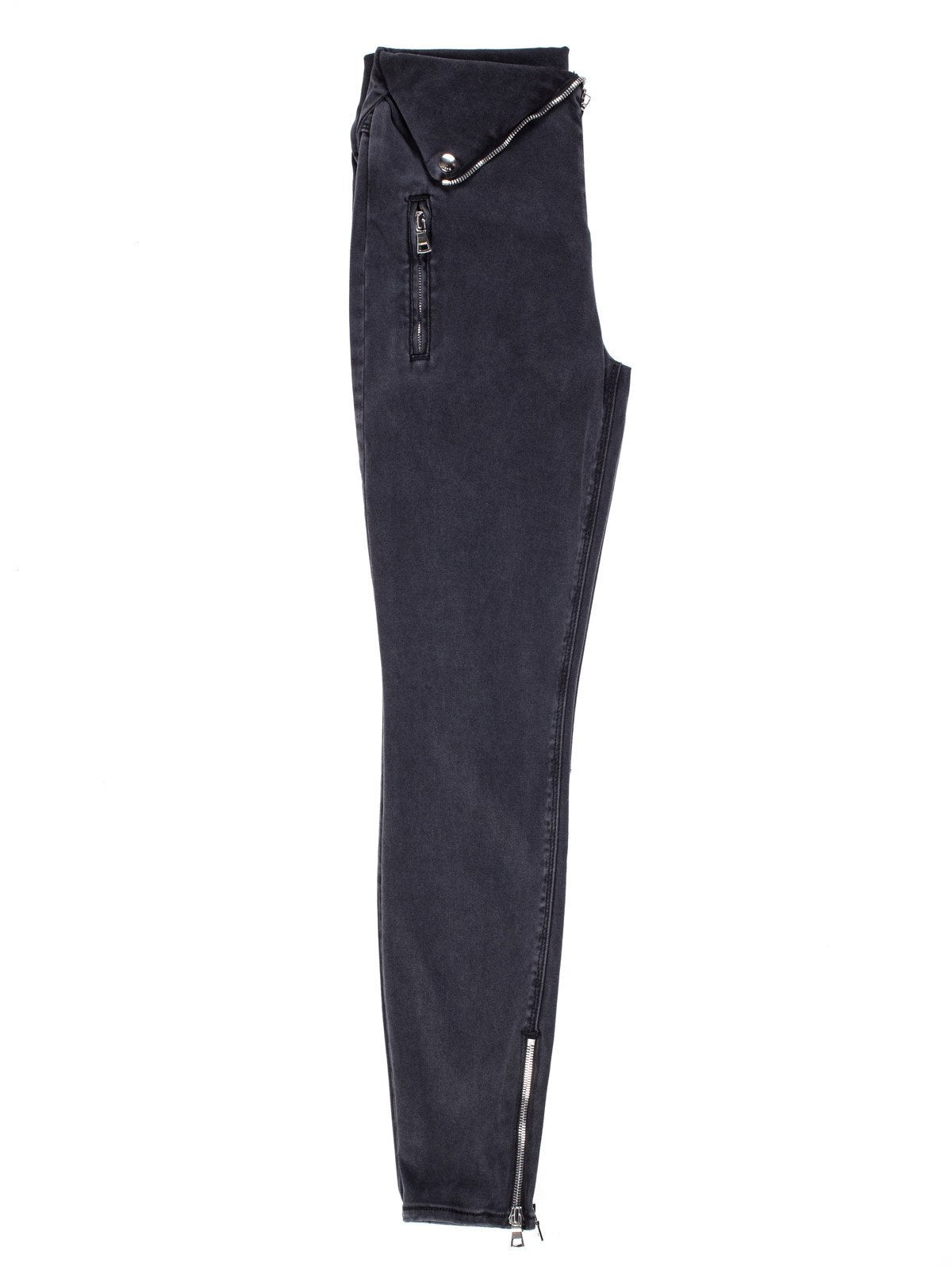 Diavolina Biker Pant (Washed Grey)