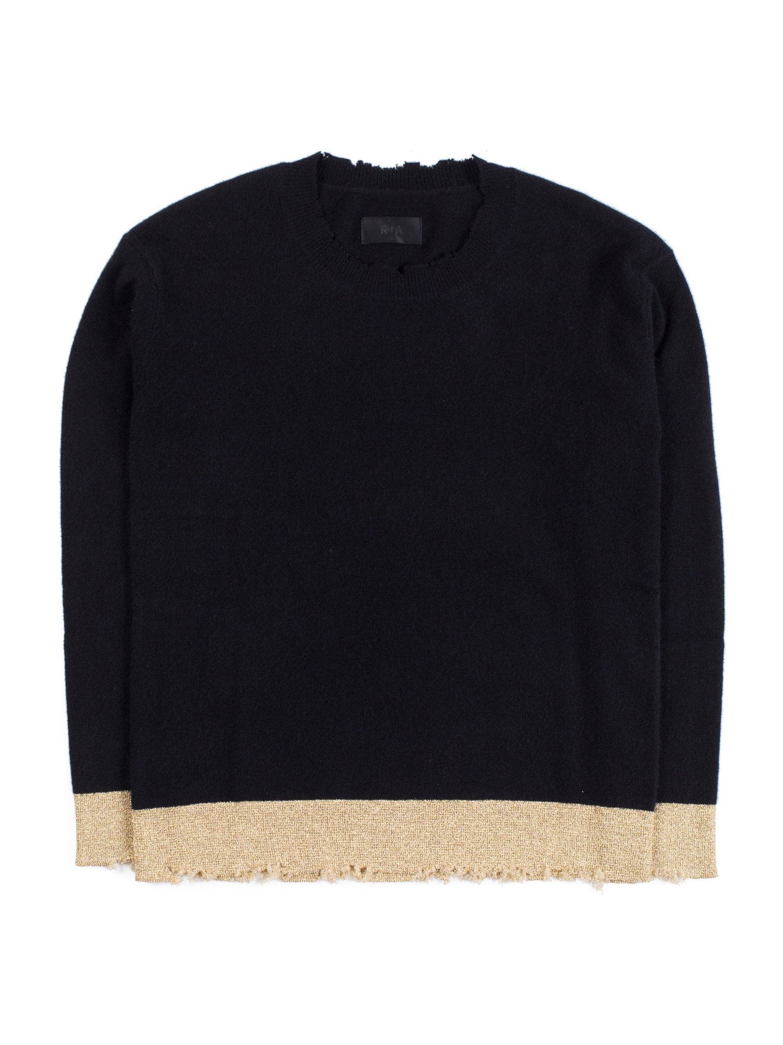 Charlotte Crewneck Sweater (Black Gold)