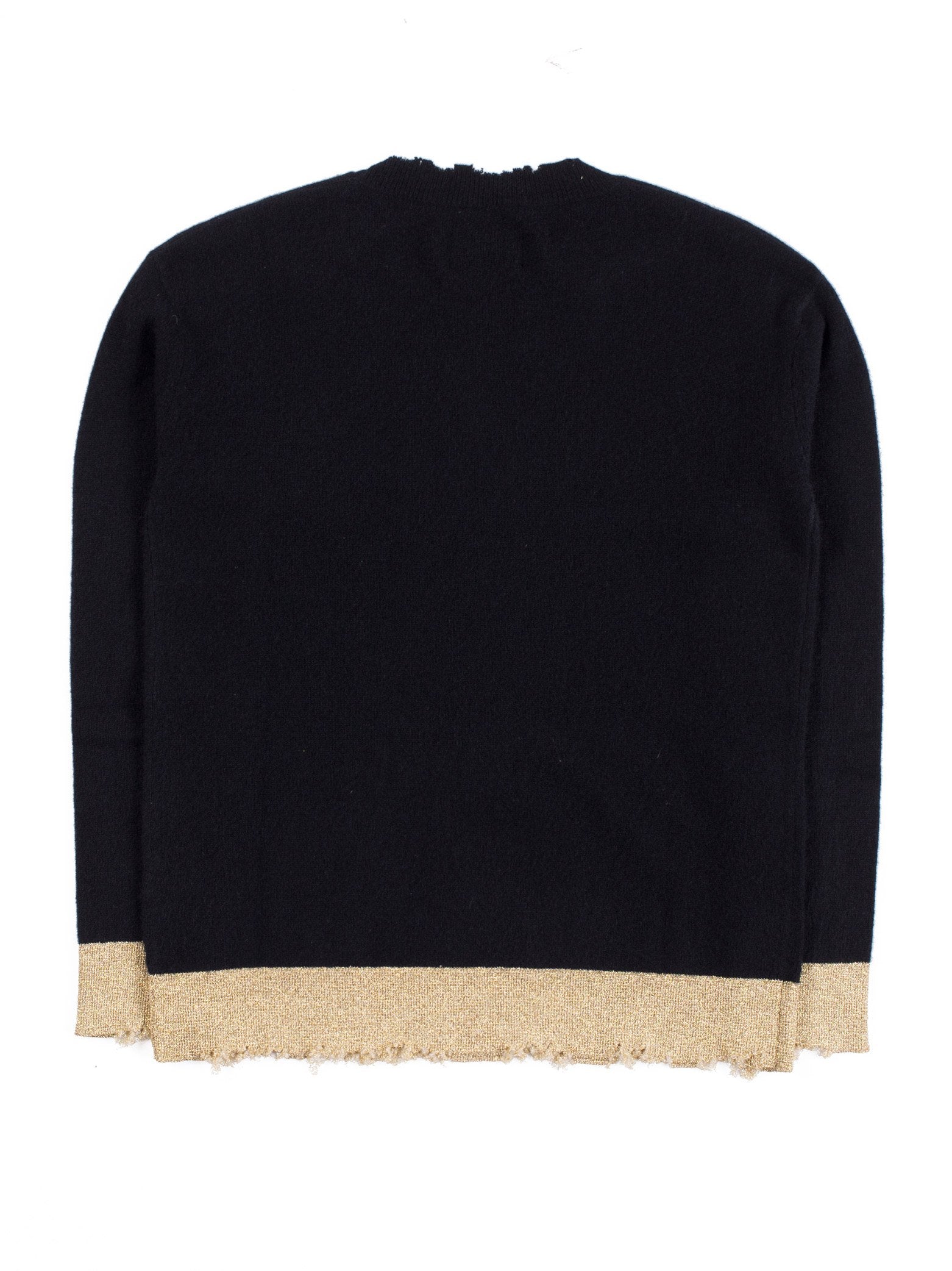 Charlotte Crewneck Sweater (Black Gold)