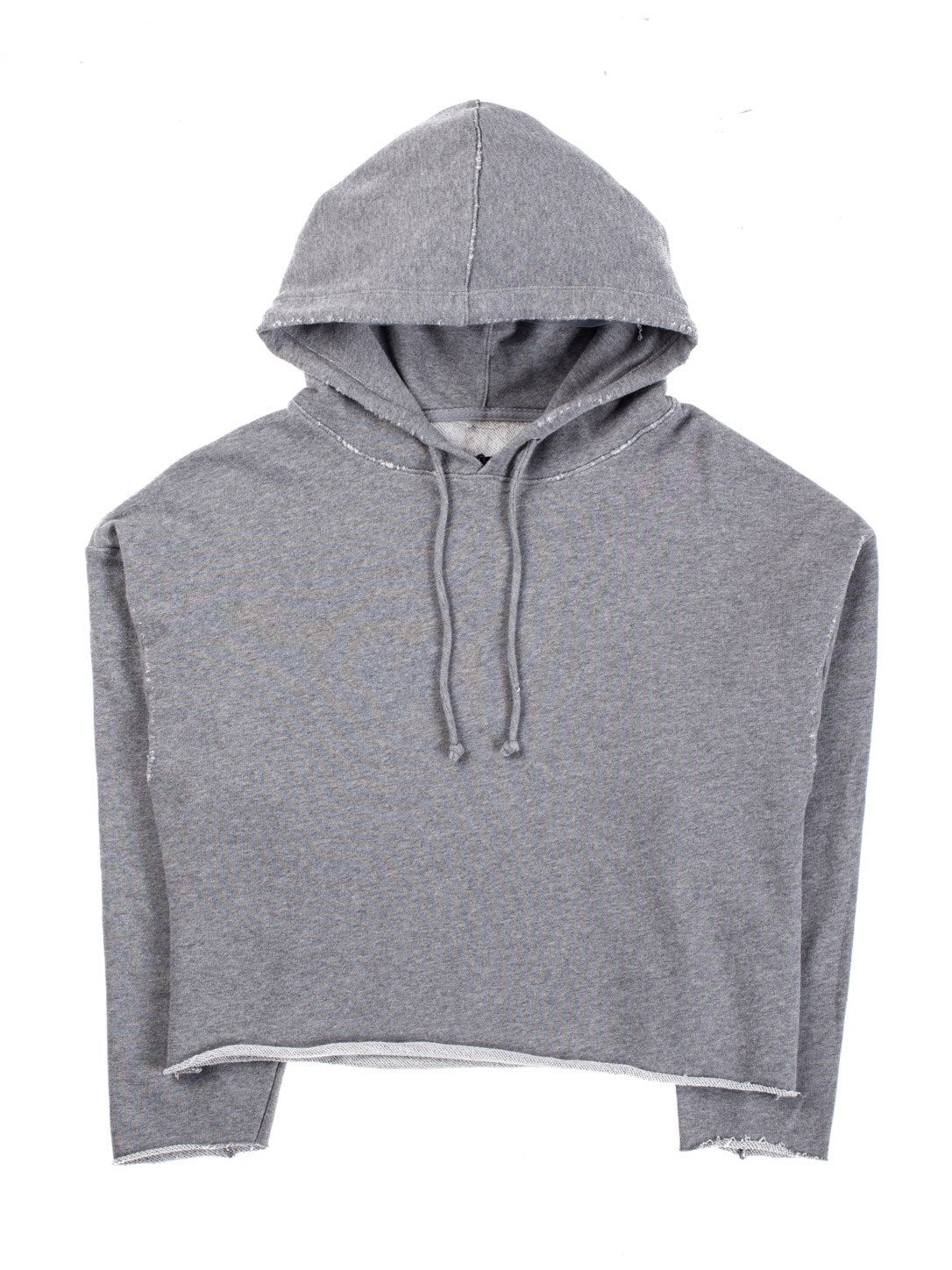 Marvin Cropped Hoodie (Iron)