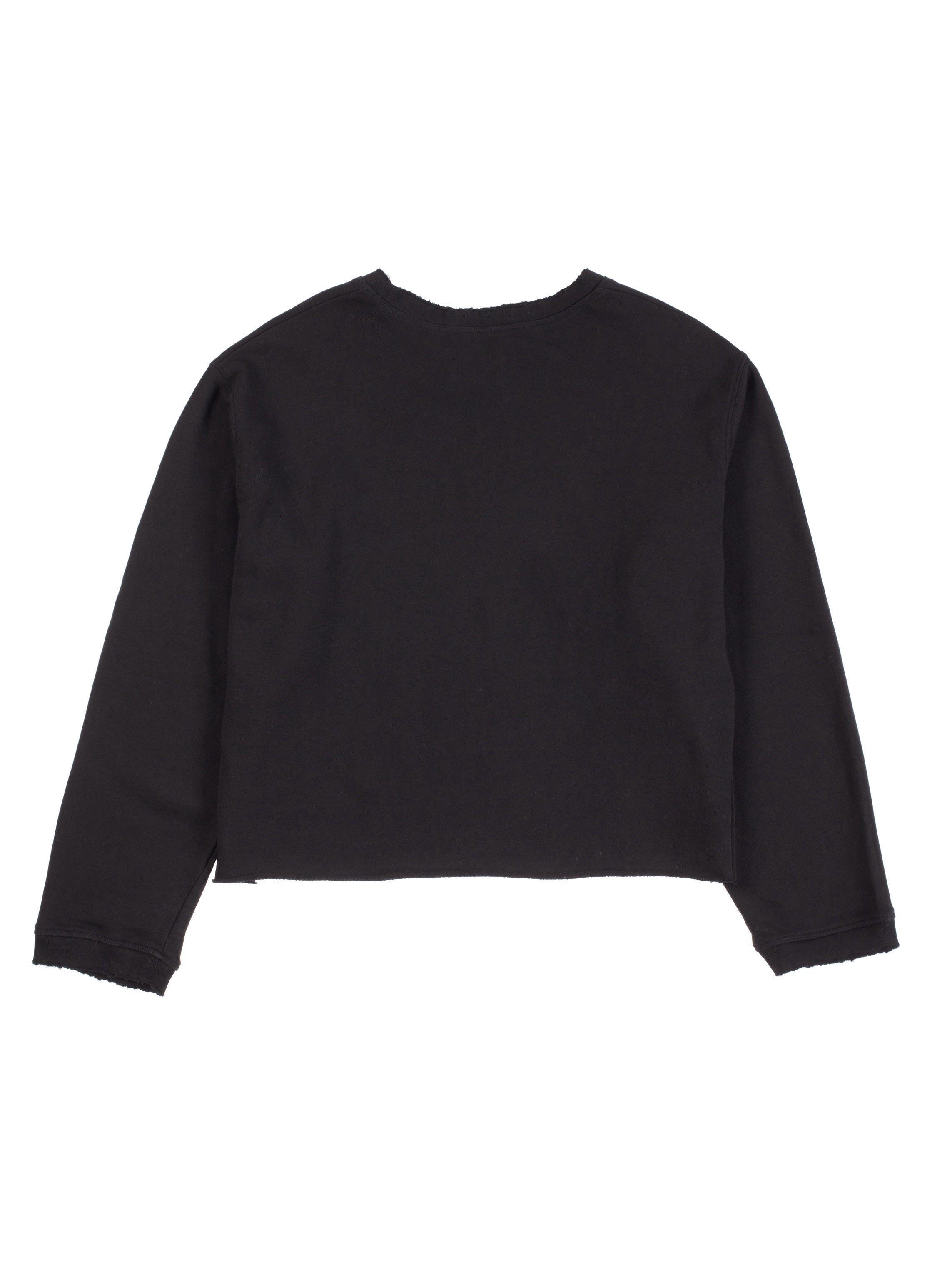 Maurice Crop Sweatshirt (Noir)