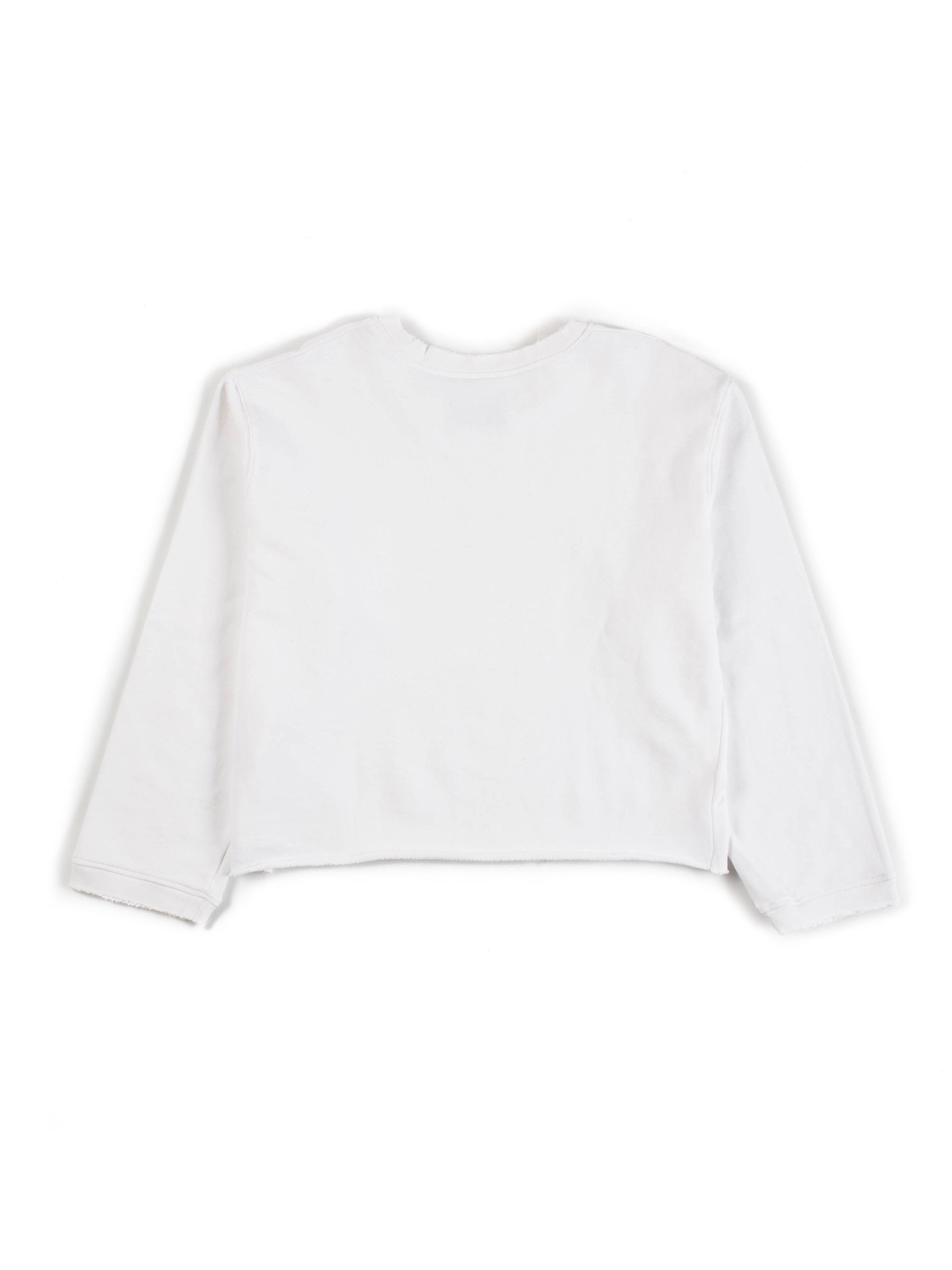 Maurice Crop Sweatshirt (Powder)