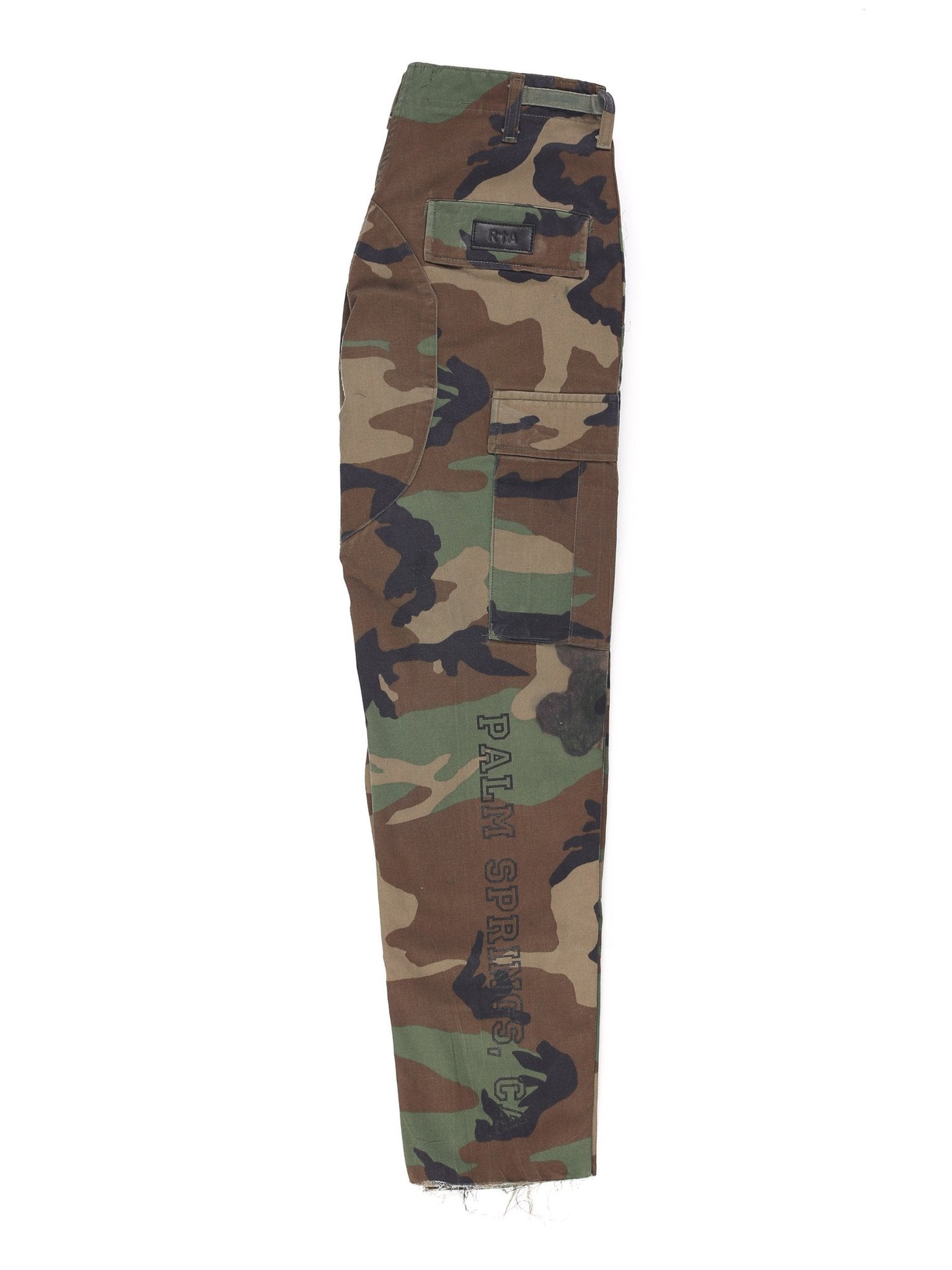 RtA Vintage Re-Worked Palm Springs Camo Cargo Vintage Pants