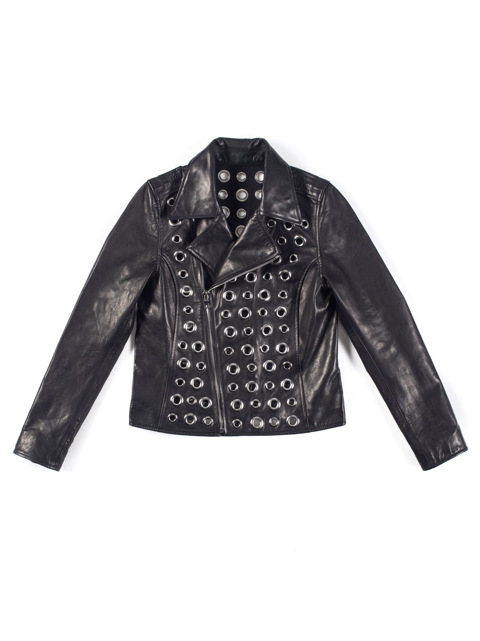 Cleo Eyelit Jacket (Noir)