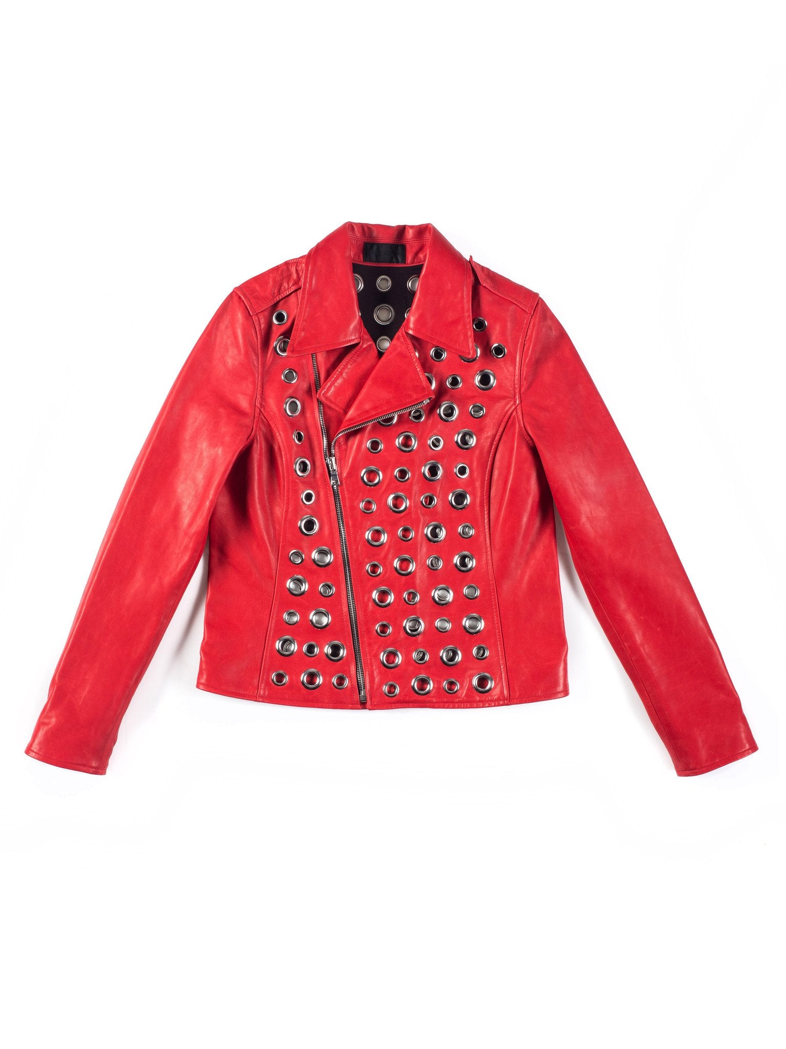 Cleo Eyelit Jacket (Lipstick)